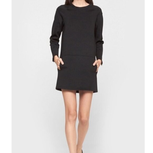 J Brand Black Colleen Scuba Dress Sz-XS - Picture 1 of 7